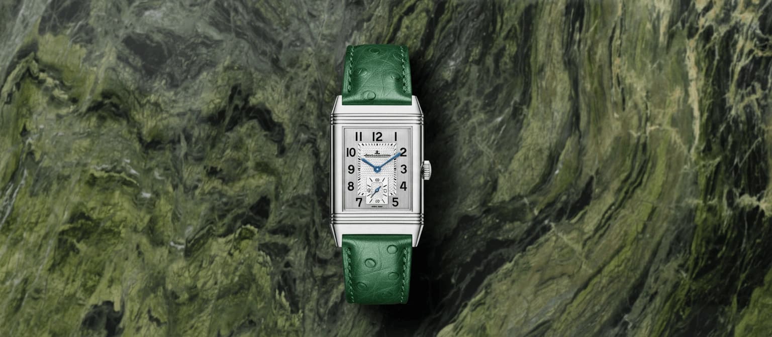 Diver watch on leather strap